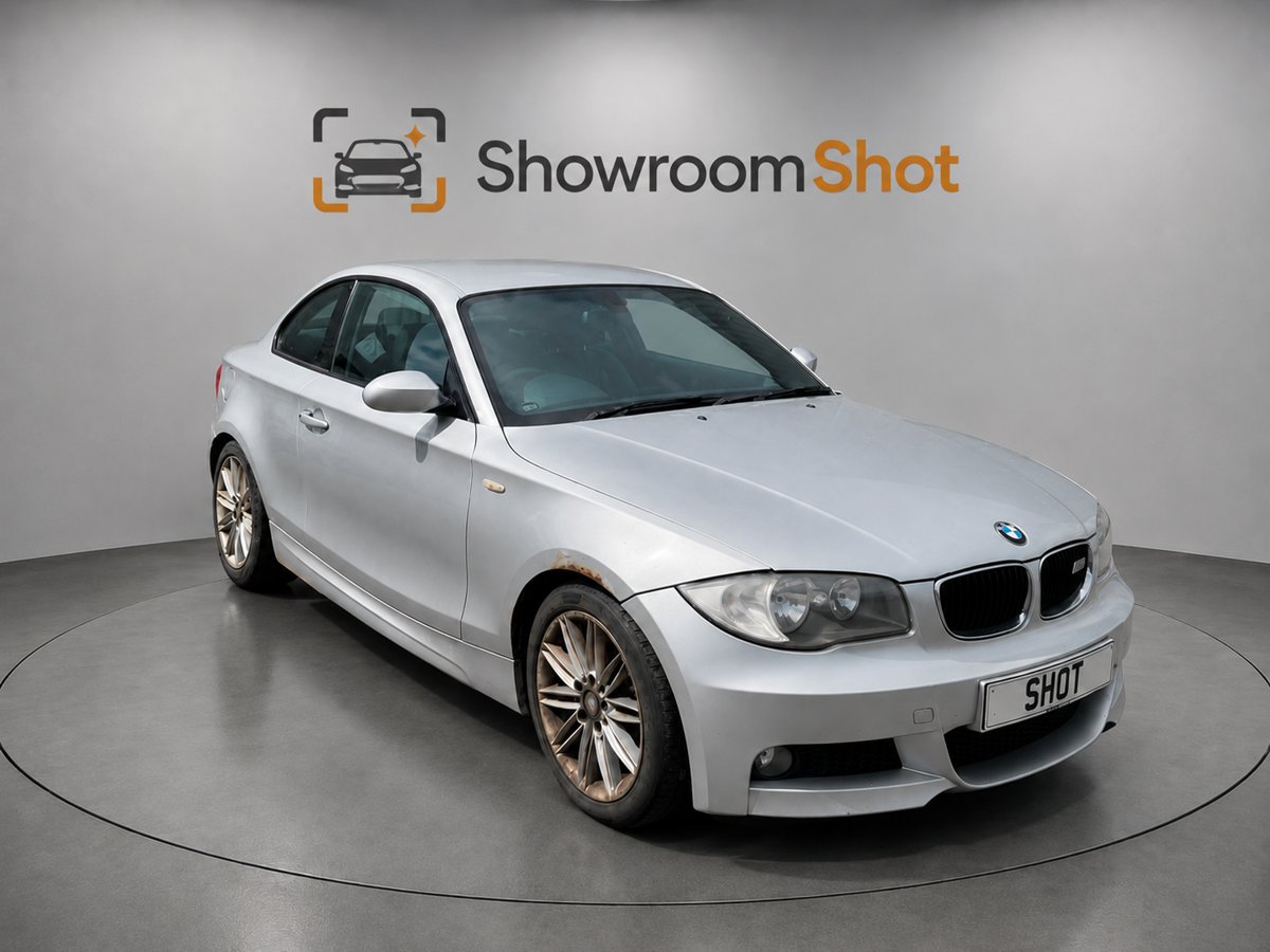 Car with ShowroomShot dealership branding applied
